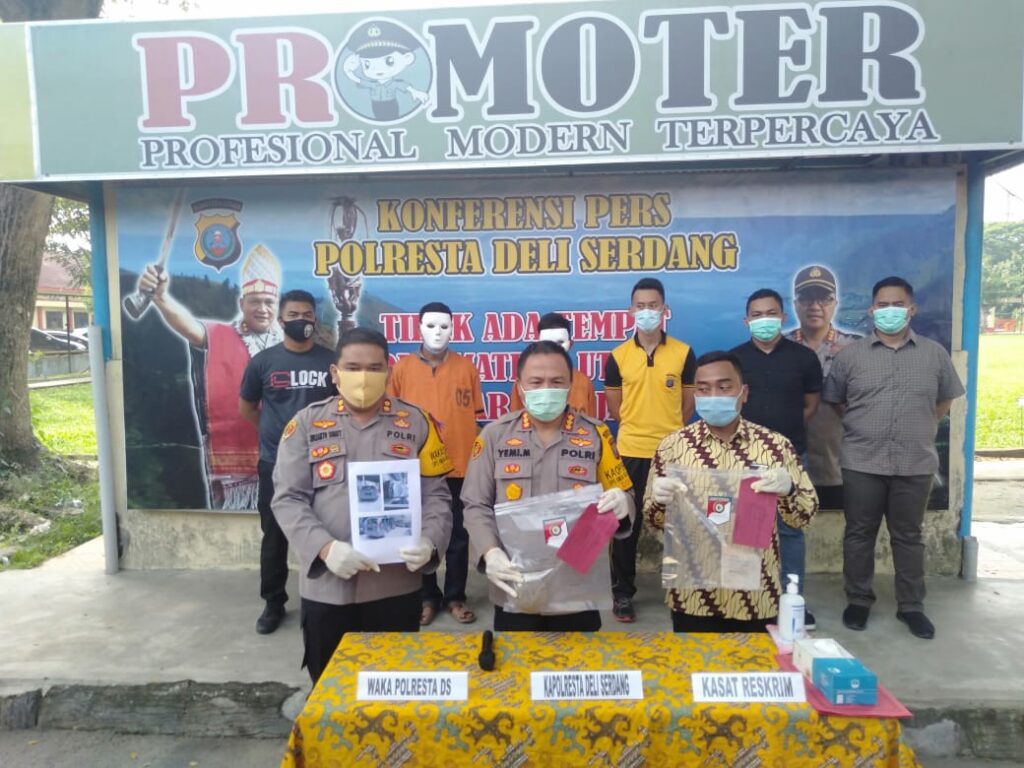 Polresta Delisertang Amankan Dua Pelaku Penyerang Anggota  BNN
