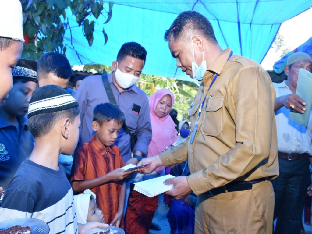 Darma Wijaya Santuni Puluhan Anak Yatim di Tanjung Beringin