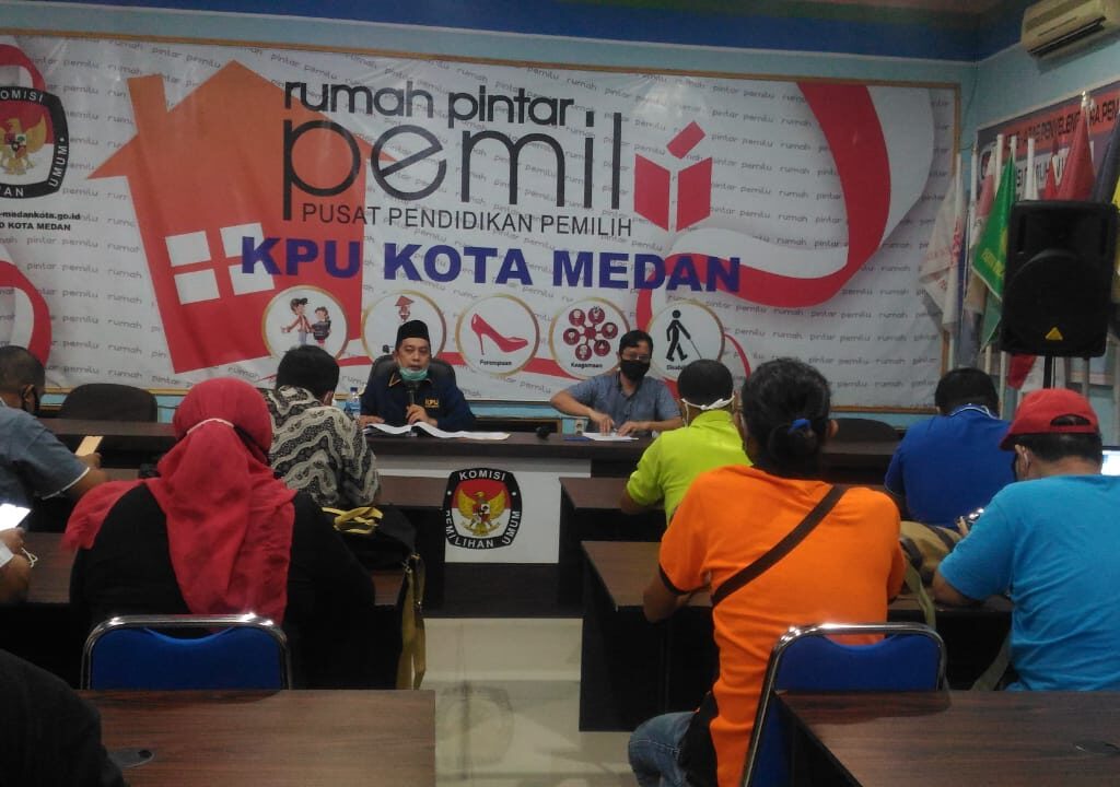 4 September 2020, KPU Buka Pendaftaran Paslon Walikota Medan