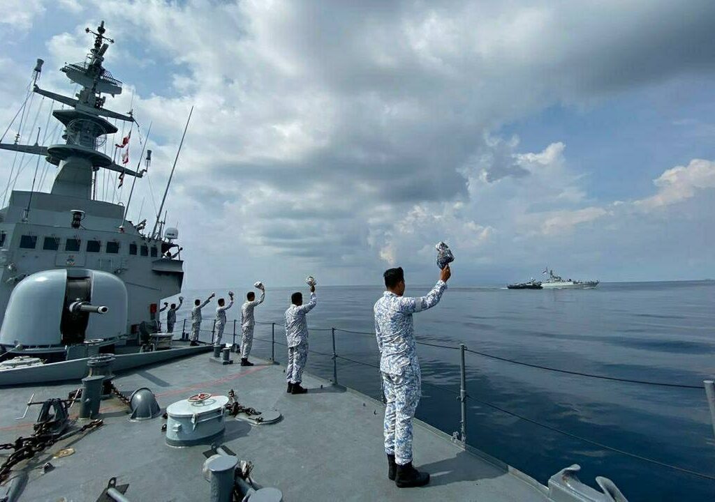 TNI AL dan TLDM Tingkatkan Patroli Di Selat Melaka