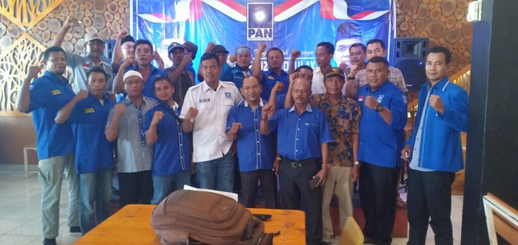 Jelang Muswil PAN Sumut, 24 DPC se-Asahan Deklarasi Dukungan ke Fauzan