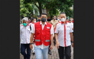 Ketua PMI Medan Musa Rajekshah Kukuhkan Bobby Jadi Relawan PMI