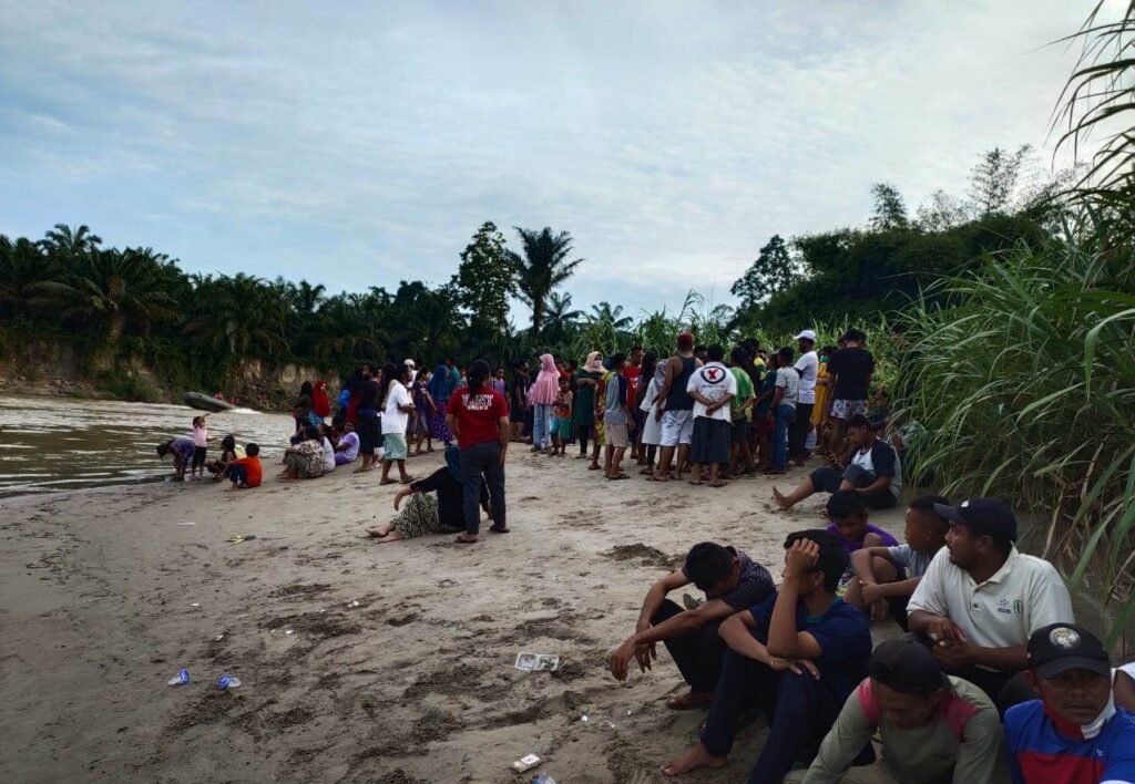 Banyak Orang Hanyut di Beting Sungai Silau Asahan