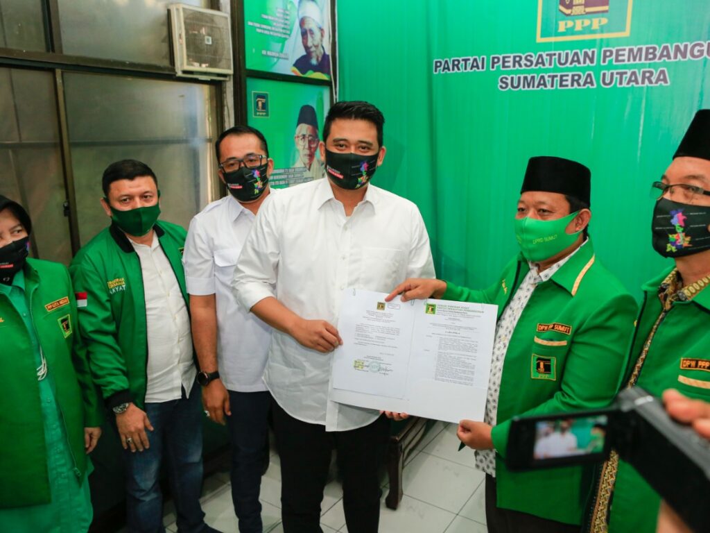 Didukung PPP, Bobby Nasution Inginkan Pilkada Medan Damai