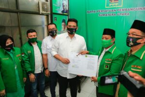 Didukung PPP, Bobby Nasution Inginkan Pilkada Medan Damai