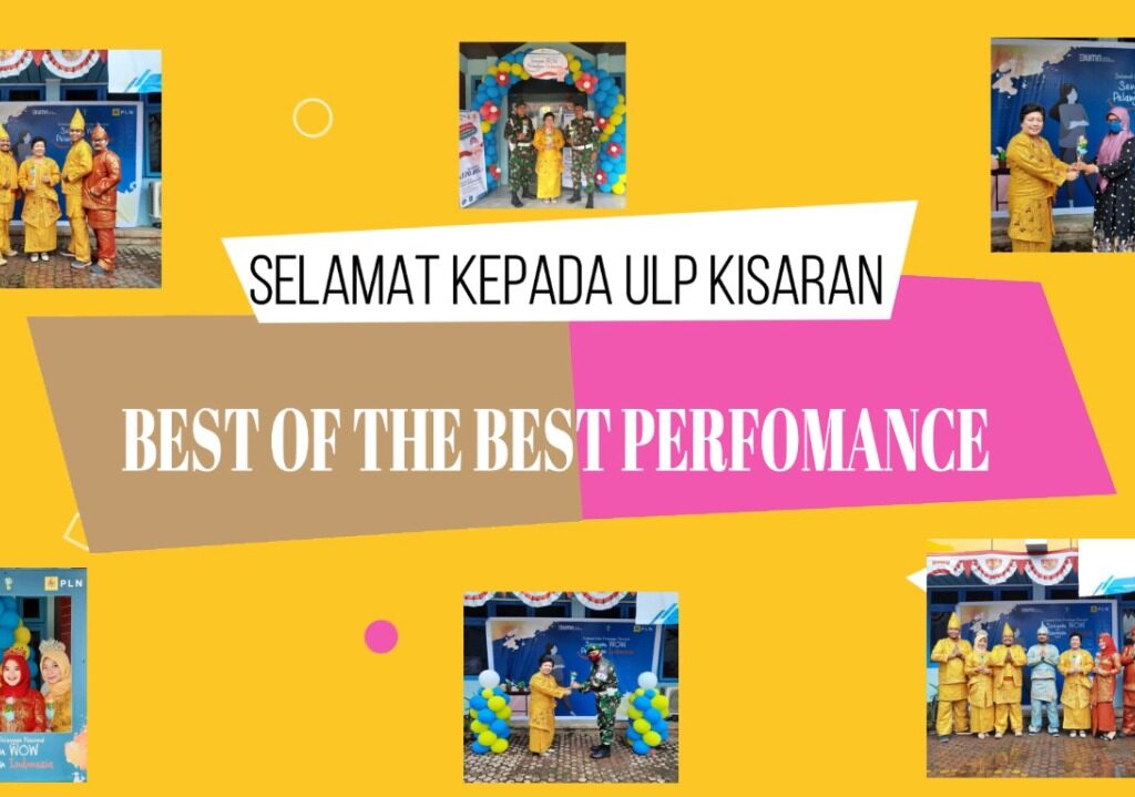 PLN ULP Kisaran Raih Predikat The Best Performance