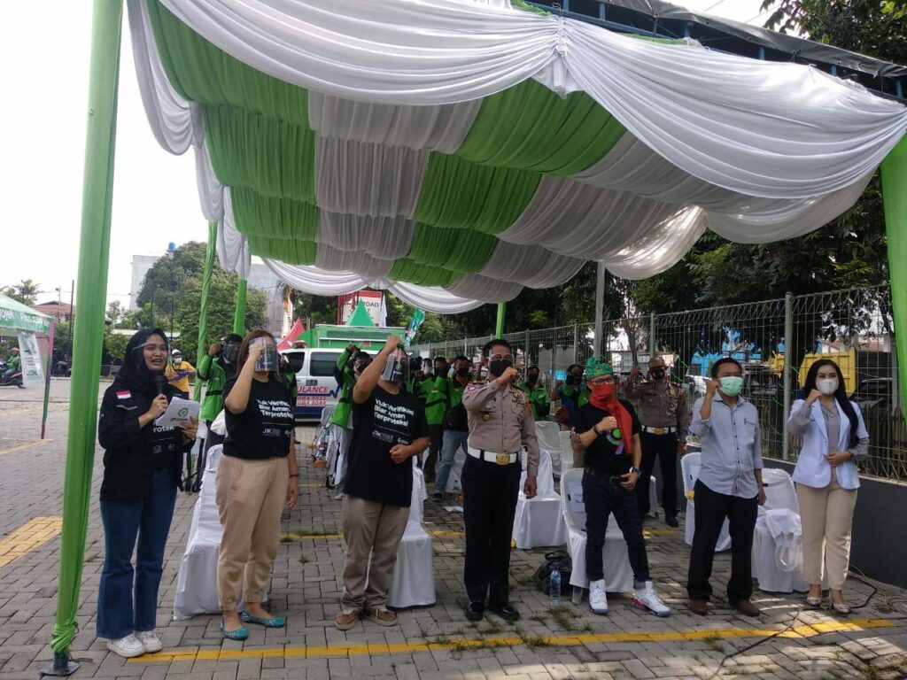 Selama Pandemi, Gojek Buka Empat Posko Aman J3K di Medan