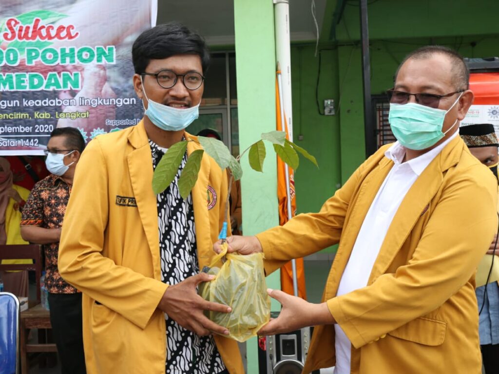 IPM Kota Medan Tanam 2.000 Pohon di Langkat