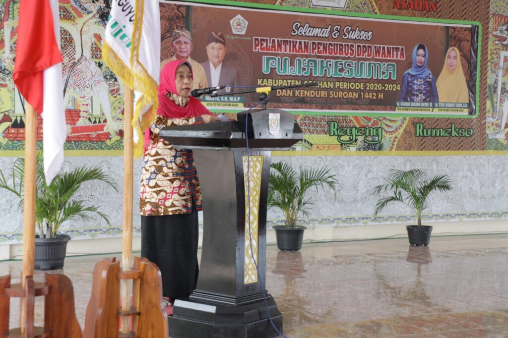 Titiek Sugiharti Surya, Ketua DPW Wanita Pujakesuma Asahan Dilantik