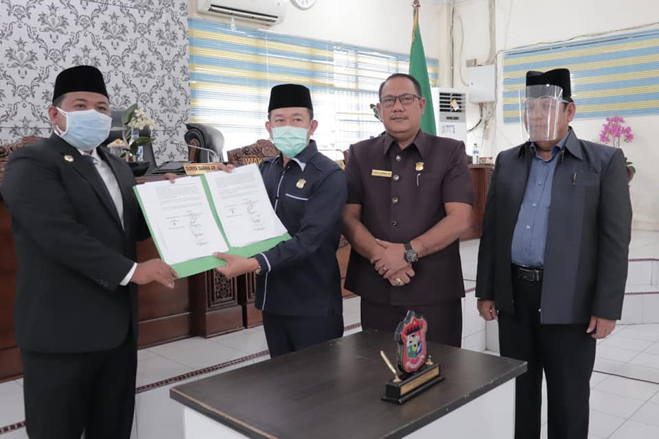 Wali Kota Tanjungbalai Sampaikan Nota Pengantar P-APBD 2020