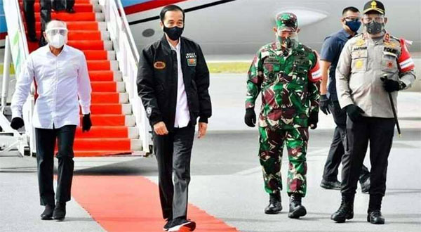 Jokowi Ke Humbahas Tinjau Lumbung Pangan