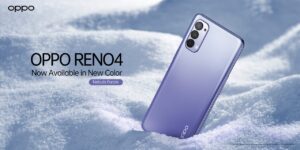 OPPO Perkenalkan Reno4 Warna Nebula Purple