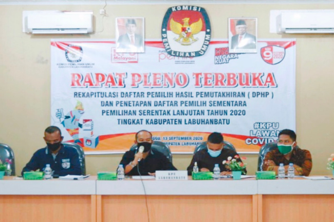 Lima Penyelenggara Pemilu di Labuhanbatu Akan Jalani Sidang Kode Etik di DKPP