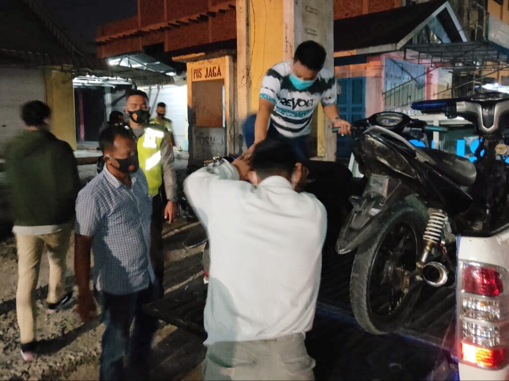 Aksi Balapan Liar Digagalkan, Tujuh Sepedamotor Diamankan