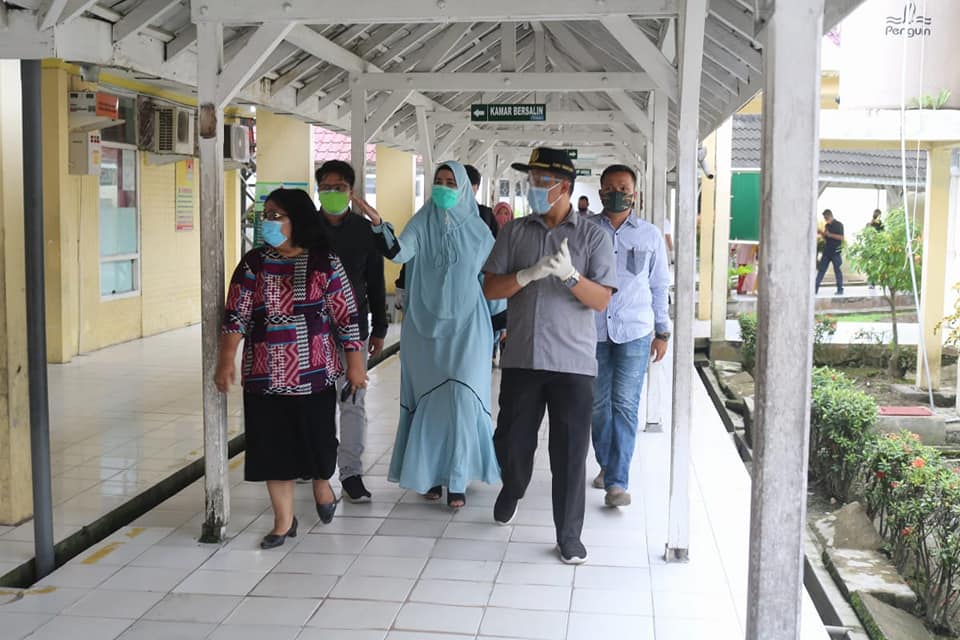 Pjs Walikota Tanjungbalai Tinjau Fasilitas Pelayanan RSUD Tengku Mansyur