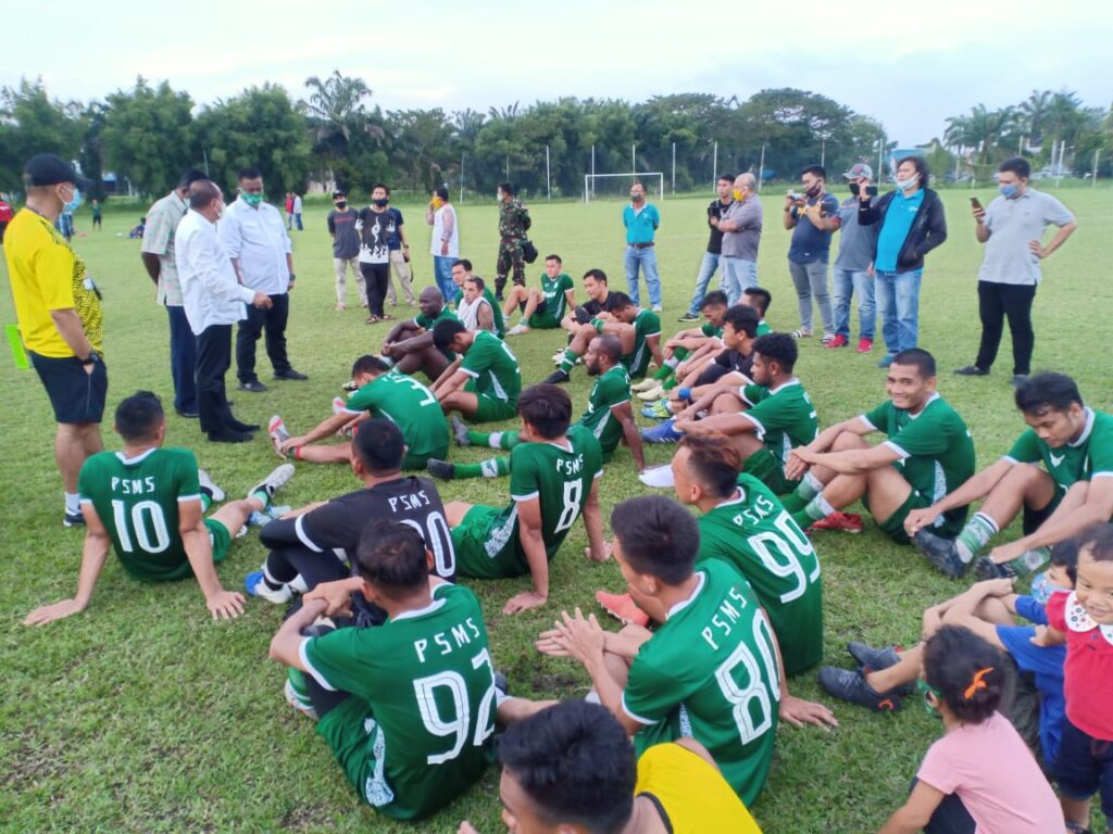 Laga Uji Coba, PSMS Lumat Bintang Kuala FC 8-0