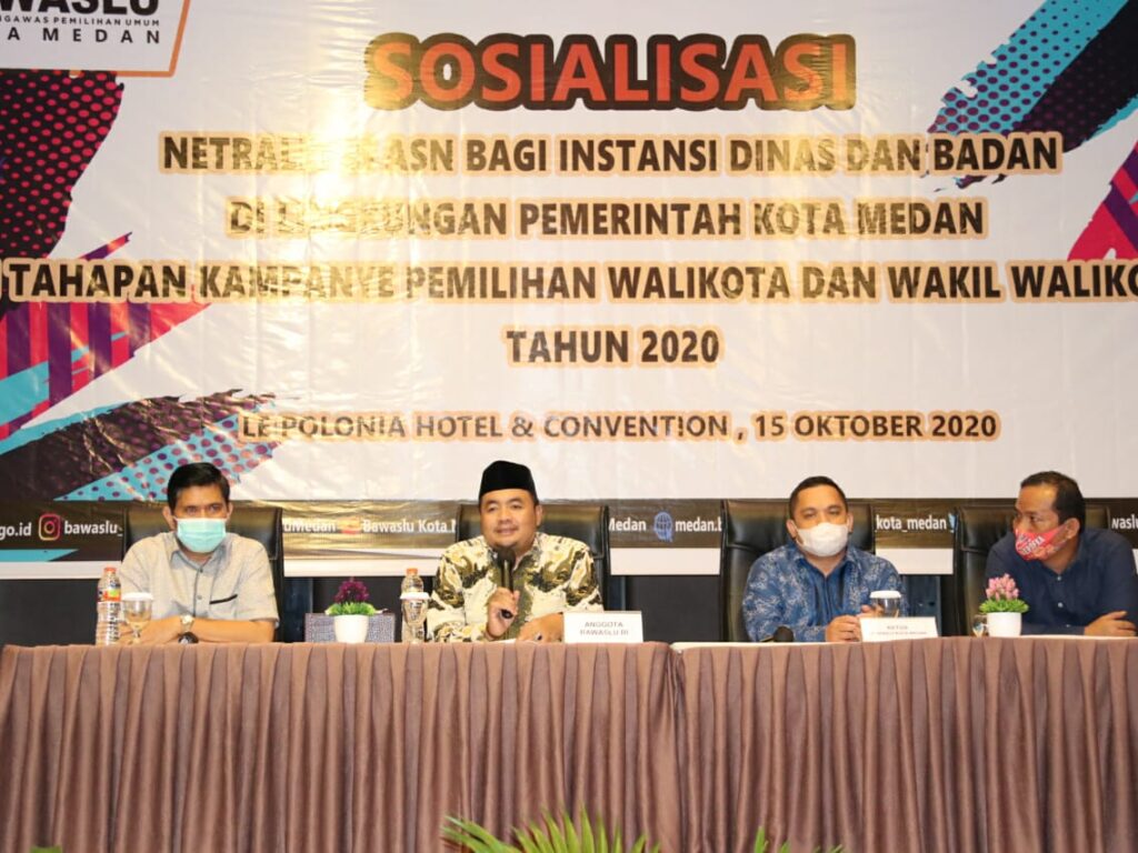 ASN Pemko Medan Diintruksikan Netral Pada Pilkada 2020