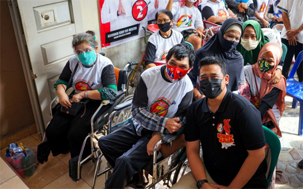Bobby Nasution Temui Penyandang Disabilitas