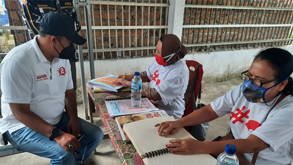 Haru, Aulia Rachman Sambangi Kaum Disabilitas di Pertuni Medan