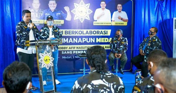 Bobby Nasution Minta Pemuda AMPI Tingkatkan Partisipasi Pemilih