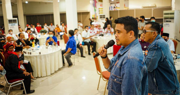 Pasca Debat Kandidat, Bobby Nasution Temui dan Puji Relawan