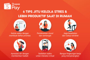 Kelola Stres dan Lebih Produktif Saat di Rumah Lewat Enam Tips Jitu