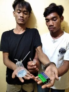 Gagalkan Transaksi Sabu, Dua Pria Diboyong ke Mapolsek Tanjung Beringin