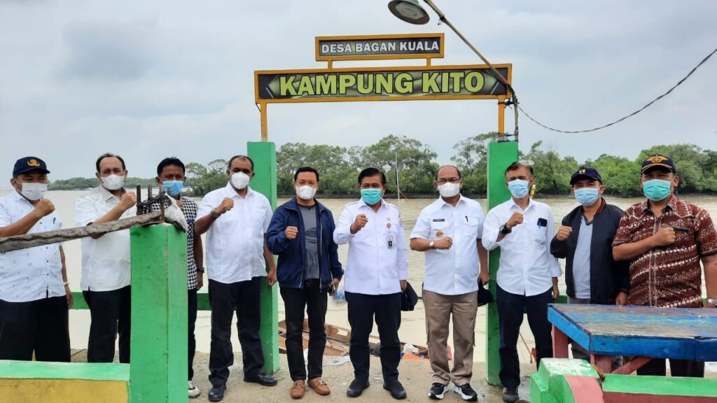 Melihat Potensi Pulau Berhala, BNPP Kunjungi Sergai