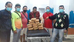 Bawa 14,2 Kilogram Daun Ganja, Pasutri Diringkus Polsek Perbaungan