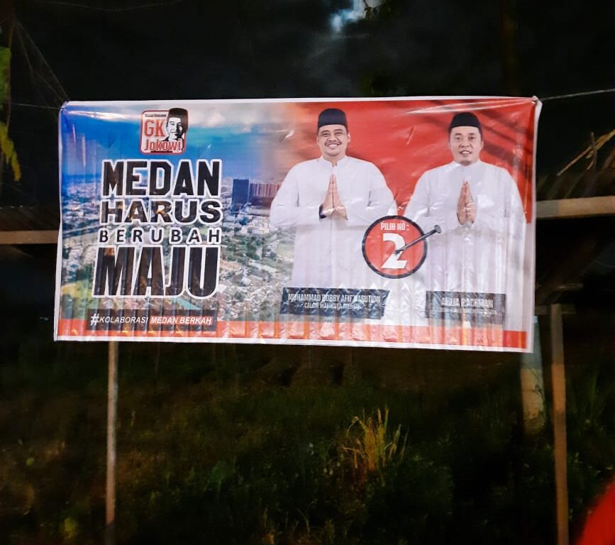 GK Jokowi Sumut Dukung Bobby-Aulia di Pilkada Kota Medan