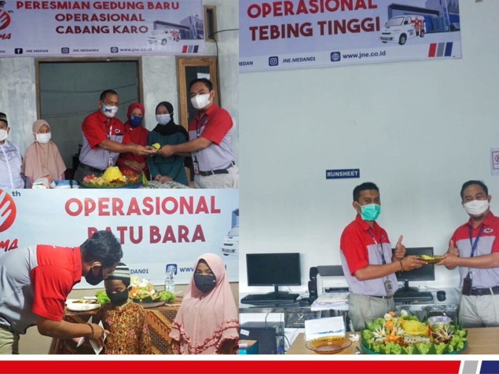 Perluas Jaringan, JNE Buka Titik Layanan Baru di Sumatera Utara