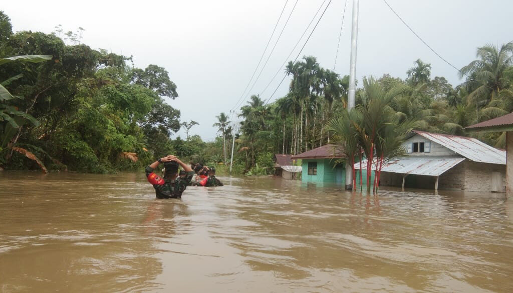 Tiga Kecamatan di Nias Utara Terendam Banjir