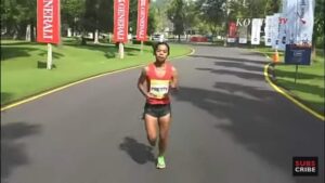 Pretty Sihite, Pelari Wanita Asal Taput Juarai Elite Race Borobudur Marathon