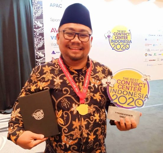 PGN Raih Runner Up 7 The Best Contact Center Indonesia 2020