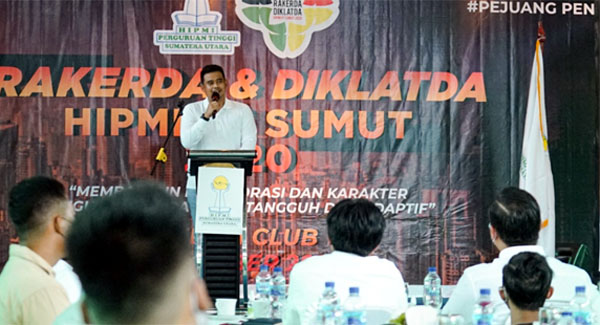Bobby Nasution Ajak HIPMI PT Hilangkan Keegoisan dengan Kolaborasi