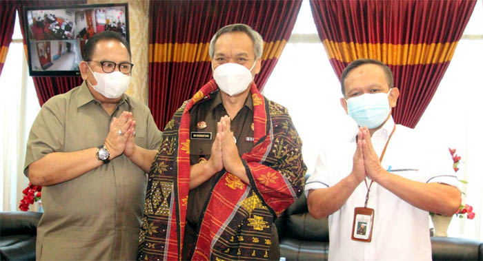 Kajati Sumut Silaturahmi Dengan Ketua DPRD Sumut dan Gubsu Edy Rahmayadi