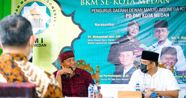 Kolaborasi dengan BKM-BKM, Bobby Nasution Siap Makmurkan Masjid