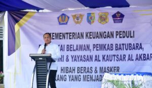 Pemkab Batubara Terima Hibah Beras Senilai Rp 1,8 Milliar dari Kemenkeu