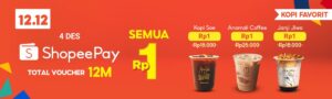 ShopeePay Dukung Pengusaha Kopi Lokal