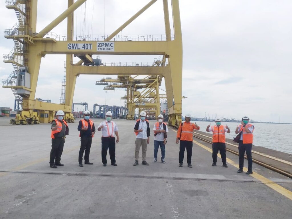 Penerima Kuasa Komisaris Utama PT KAI Kunjungi KIM dan Pelindo Bahas Angkutan Logistik