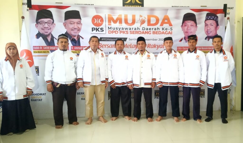 Suherman Saragih Terpilih Pimpin Ketua DPD PKS Sergai