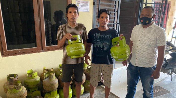 Dua Pencuri Tabung Gas di Asahan Ditangkap Polsek Kota Kisaran