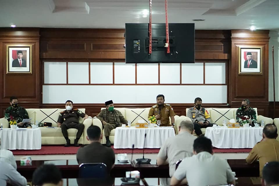 Forkopimda Tanjungbalai Bahas Vaksinasi Covid-19