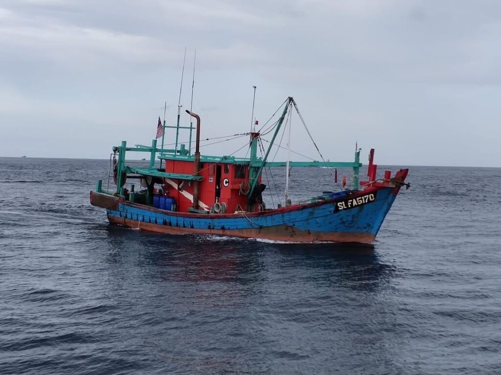 Lagi, KKP Tangkap Empat Kapal Pencuri Ikan di Selat Malaka