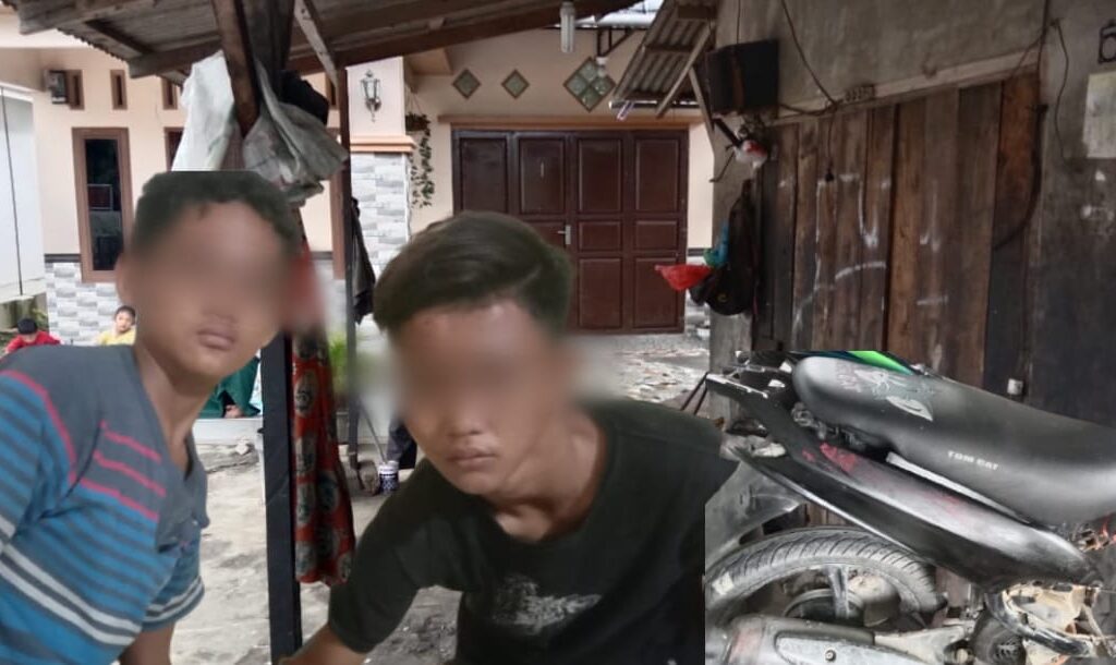 Curi Sepeda Motor, Dua Pemuda Asal Sergai Ditangkap Polisi