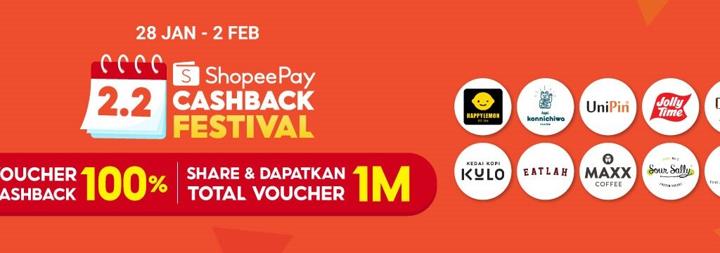 2.2 ShopeePay Cashback Festival Meriahkan Bulan Februari