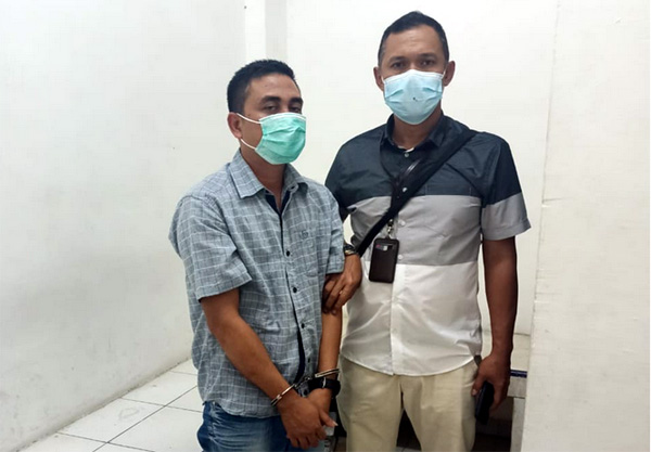 Mantan Kades Buron Kejari Aceh Tamiang Ditangkap di Medan