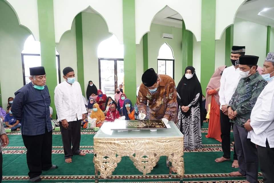 Masjid Nurussalam Kota Tebingtinggi Diresmikan