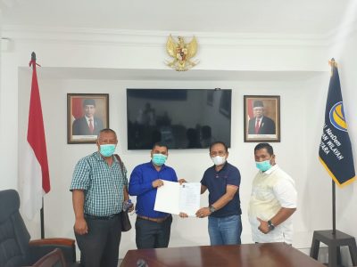 Halim Ray, Terima Mandat Partai Nasdem Kabupaten Asahan