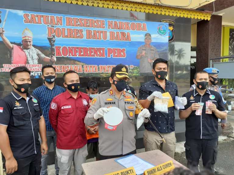 Kurir Sabu di Batubara Ditangkap Polisi